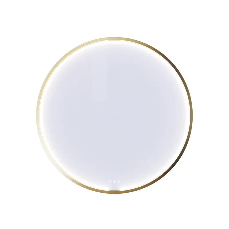 Dansani Moon rammespeil ø75-90 cm med belysning