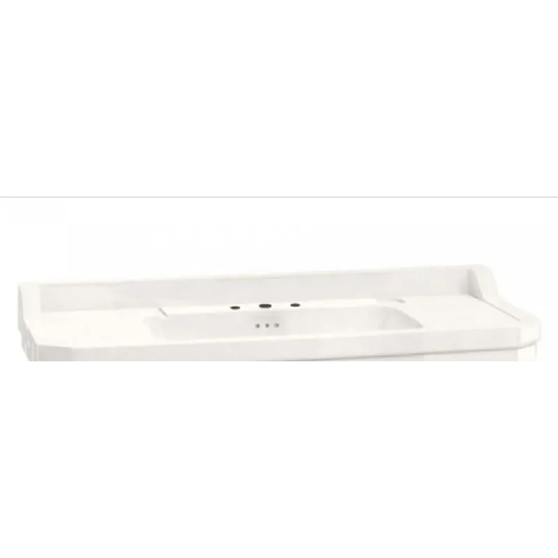Burlington Edwardian servant 120x51 cm inkl.søyle i hvit