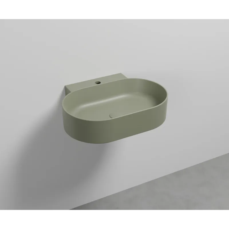 Cielo Mare Oval servant 60x47 cm vegg/topp