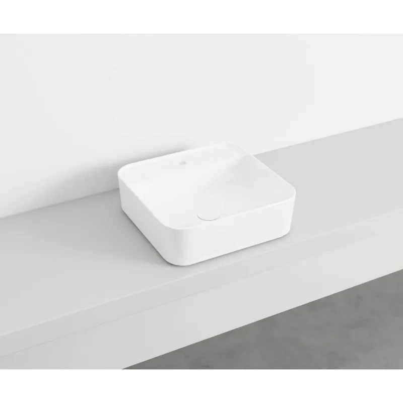Cielo Shui Comfort firkantet servant 44x43 cm vegg/topp