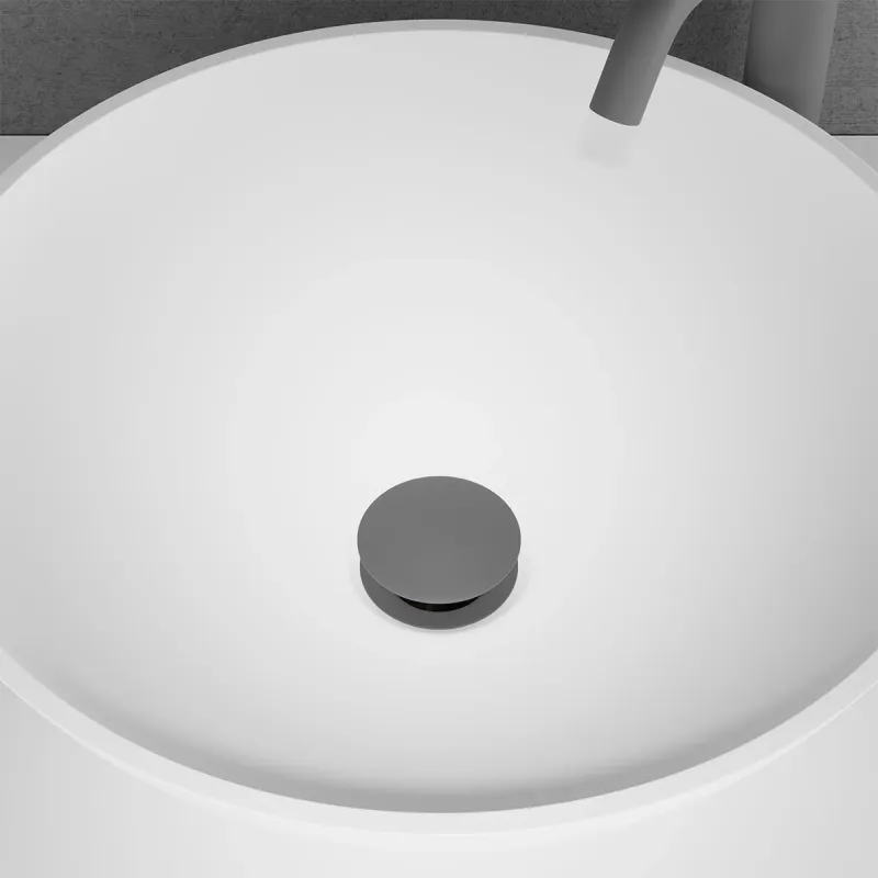 Scandtap Steel Bunnventil Pop-up Universal Duo