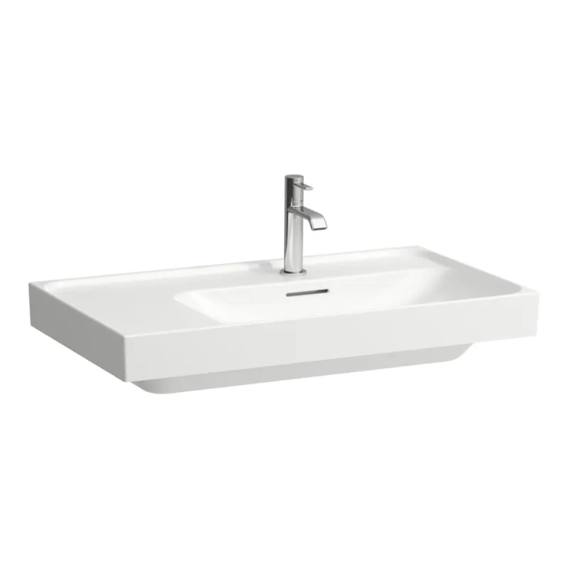 Laufen Meda Vegghengt Servant 80x46 cm - Hylle venstre