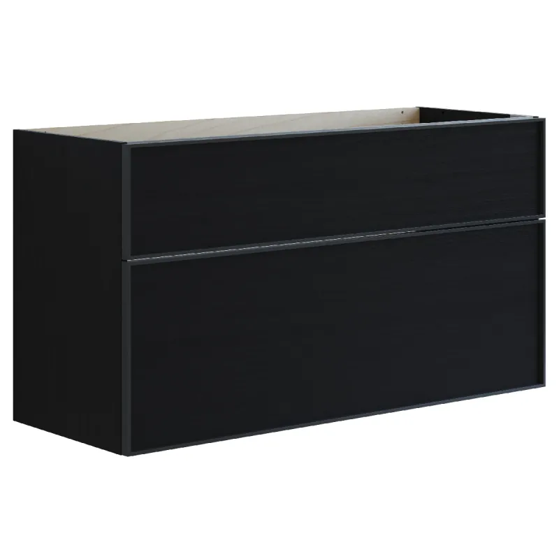 Dansani Inzo Urban Servantskap 120x44 cm med sort ramme for enkel servant