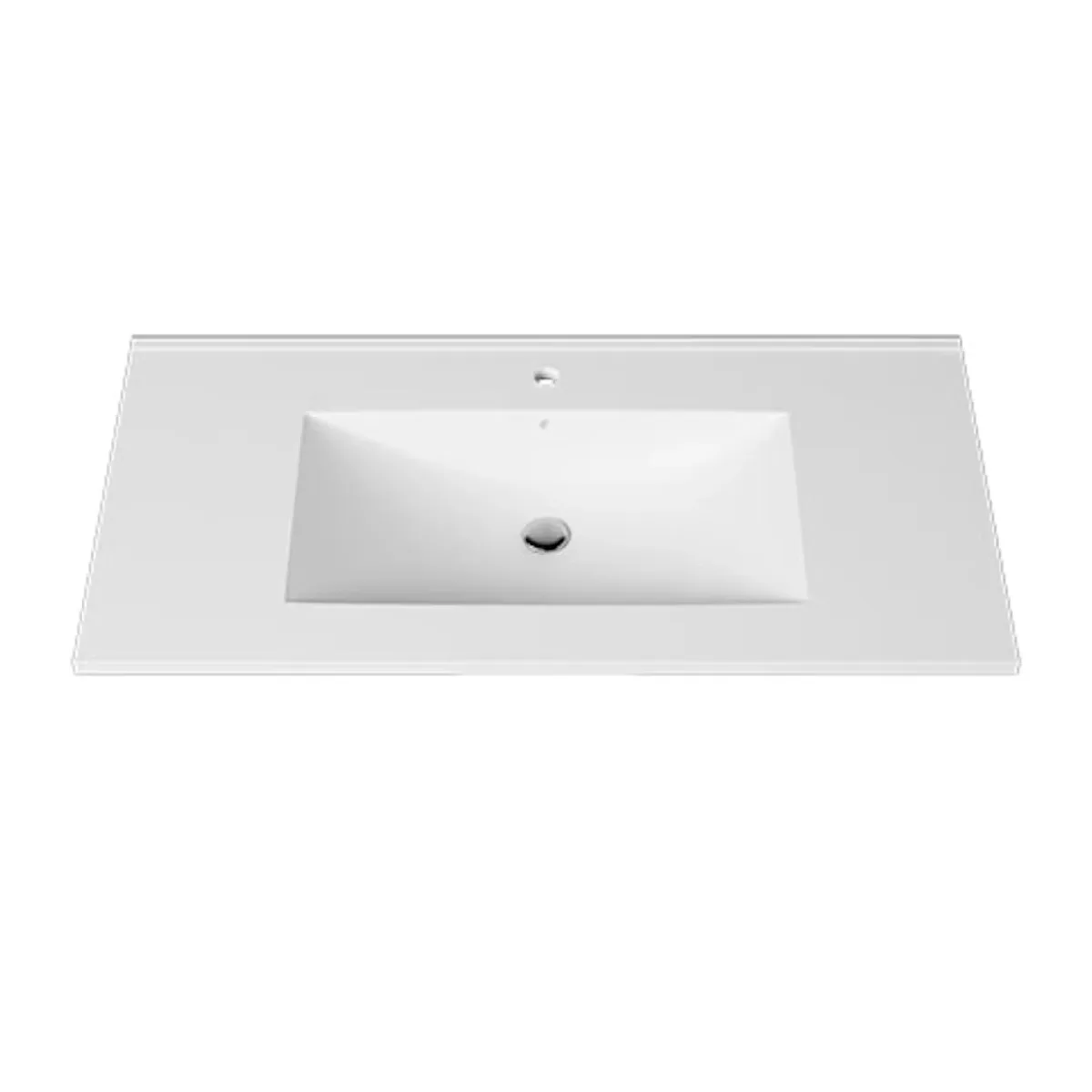 FossBad Bris Enkel Møbelservant 61-121 cm - Porselen