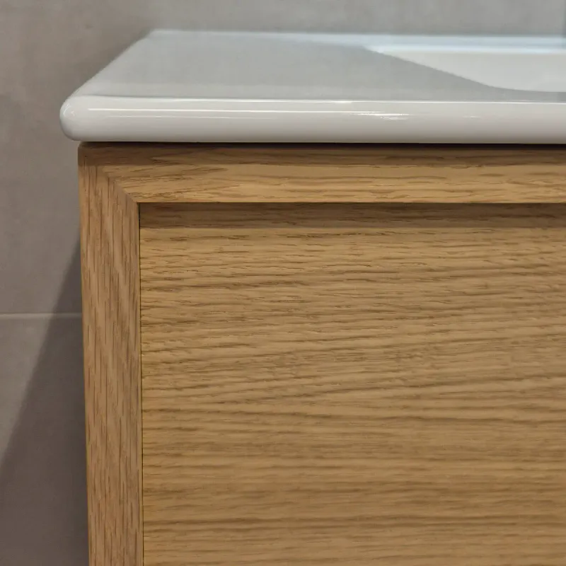 Quadro Bad Nordic Wood 80-100 cm Servantskap - med Servant