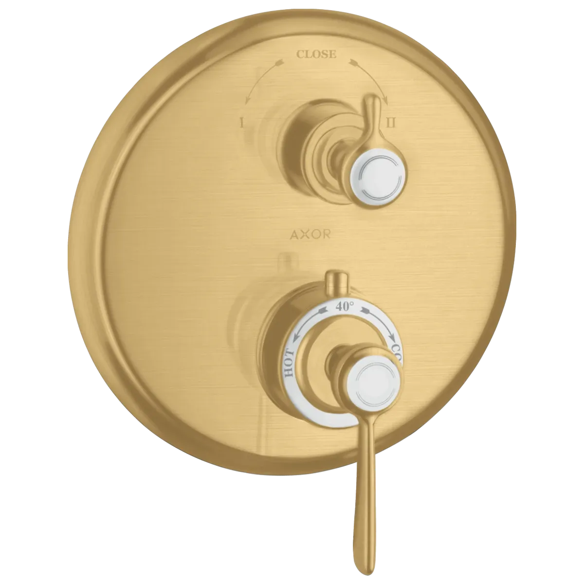 Axor Montreux Innebygd Termostatmodul med vingegrep og avsperring/vender - 2 uttak