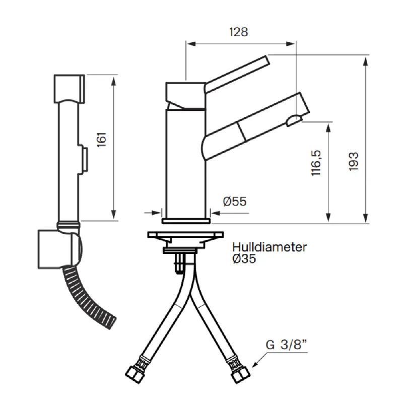 Tapwell BI069 bidèbatteri