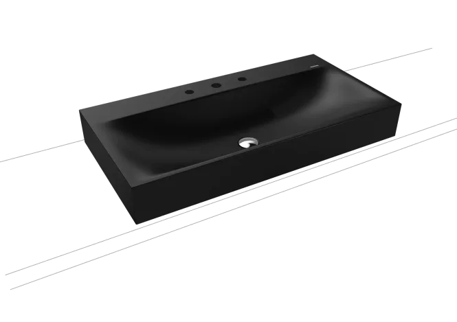Hovedbilde Kaldewei SILENIO Toppmontert Servant Mod 3043 90x46 cm, Cool Grey 90, ...