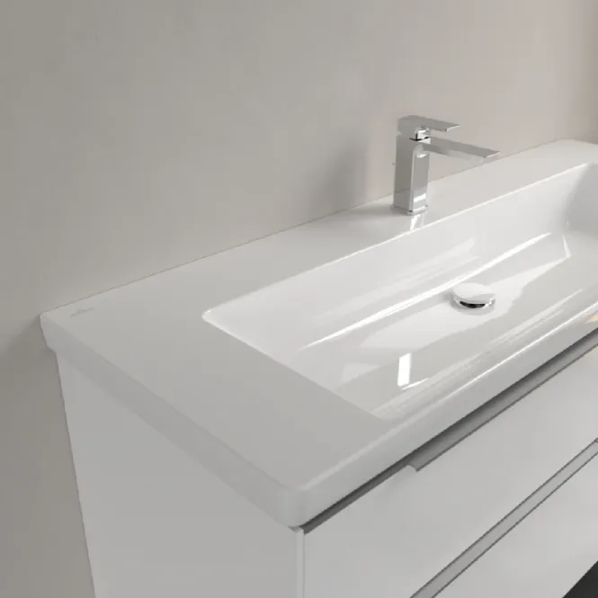 Hovedbilde Villeroy & Boch Subway 3.0 enkel møbelservant 130 cm med kranhull