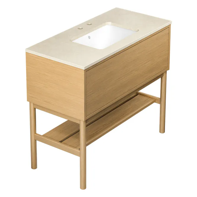 Hovedbilde Gustavsberg Ducentic Servantskap 100 cm med Benramme, Beige Royal ...