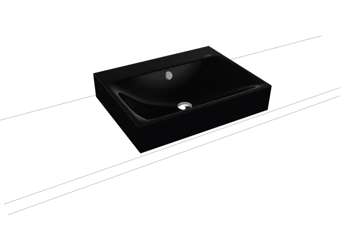Hovedbilde Kaldewei SILENIO Toppmontert Servant Mod 3042 60x46 cm, Black, 0 ...