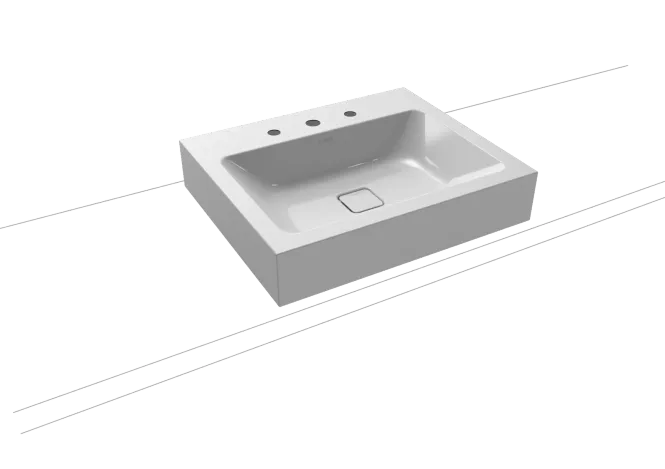 Hovedbilde Kaldewei CONO Mod 3085 Toppmontert Servant, 60x50 cm, Manhattan, 3 ...