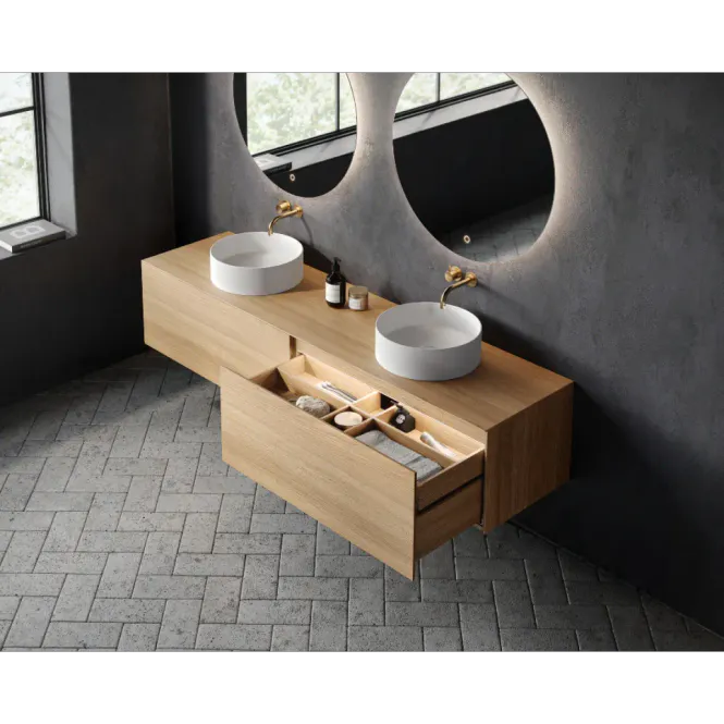 Hovedbilde Copenhagen Bath Bergen 200 cm servantskap - to skuffer