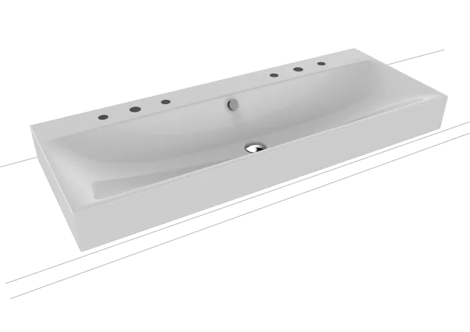 Hovedbilde Kaldewei SILENIO Toppmontert Servant Mod 3049 120x46 cm, Manhattan, 2 ...