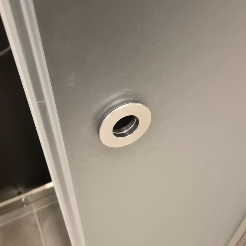 OUTLET: INR Linc 3 saloondører 95 cm frostet gl./mattbørstet