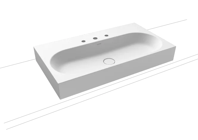 Hovedbilde Kaldewei CENTRO Mod 3058 Toppmontert Servant, 90x50 cm, Alpine White ...
