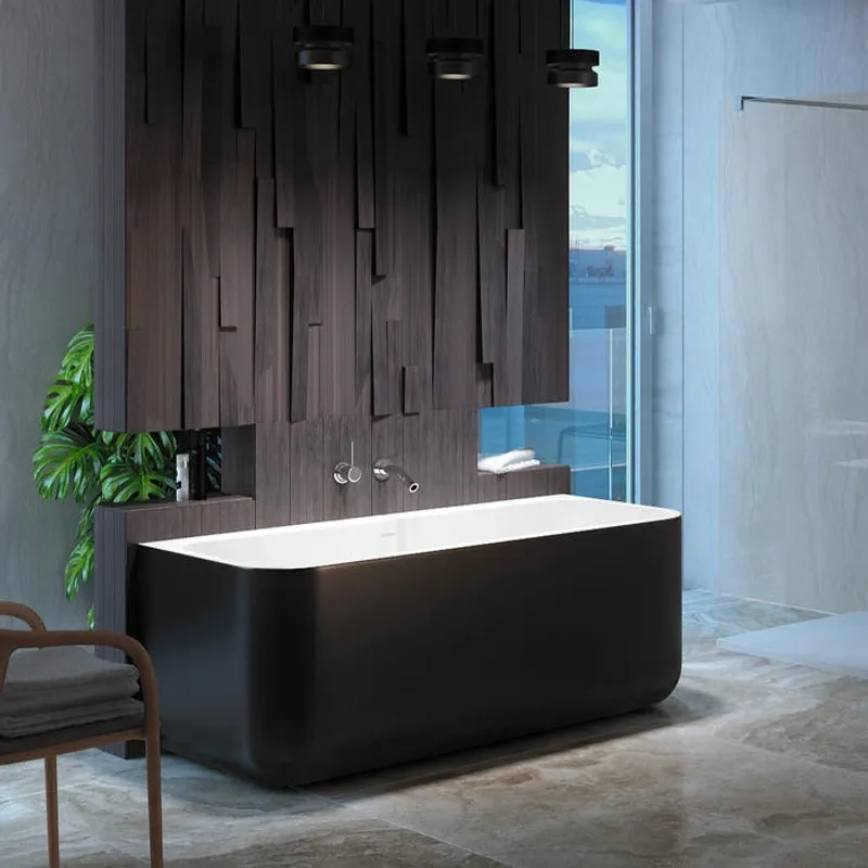 Balteco Gamma Back-To-Wall Badekar 159x71 cm